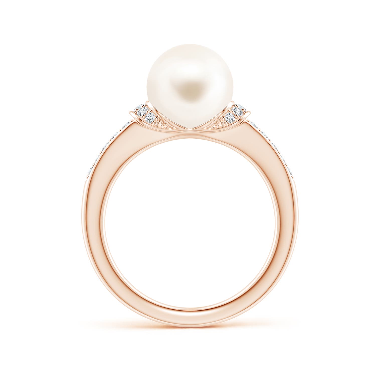 AAA / 5.43 CT / 14 KT Rose Gold