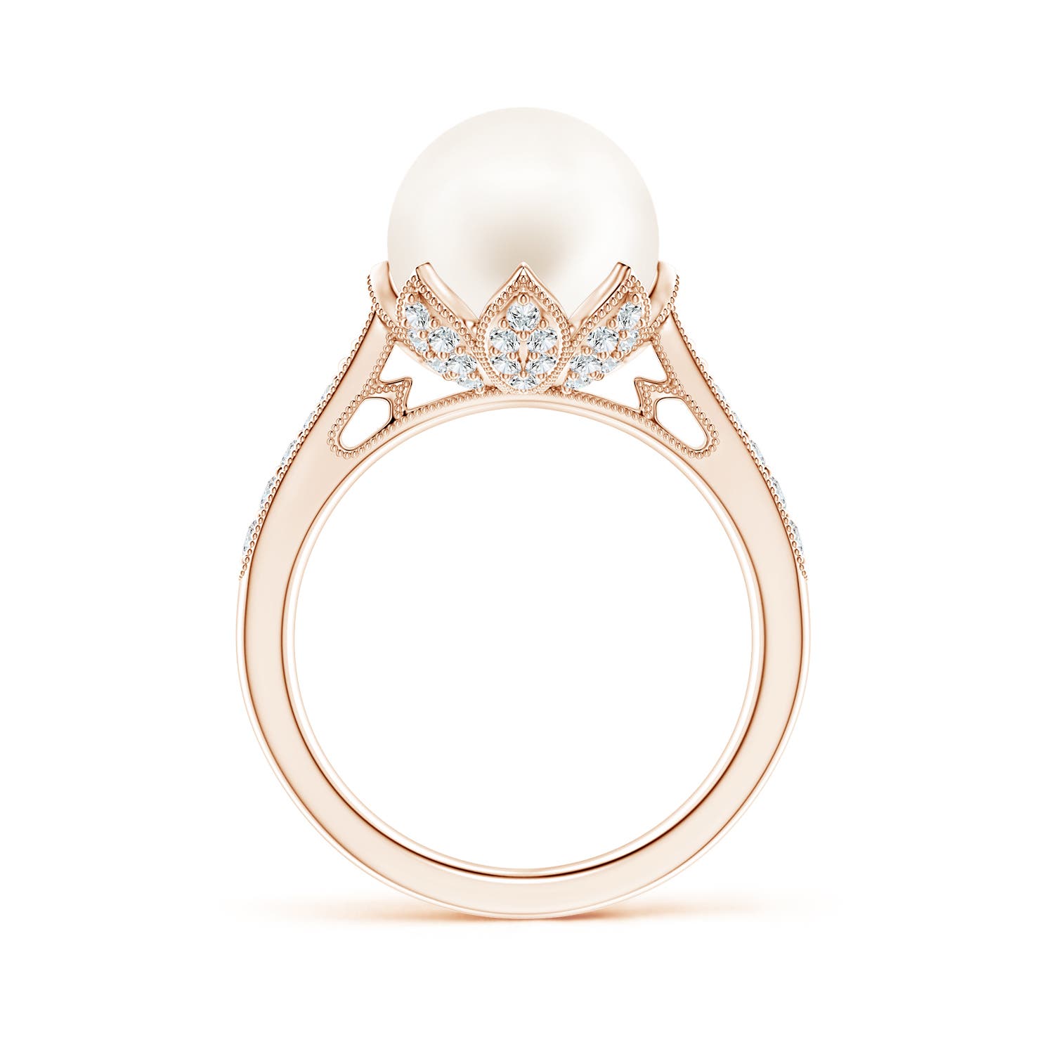 AA / 7.56 CT / 14 KT Rose Gold