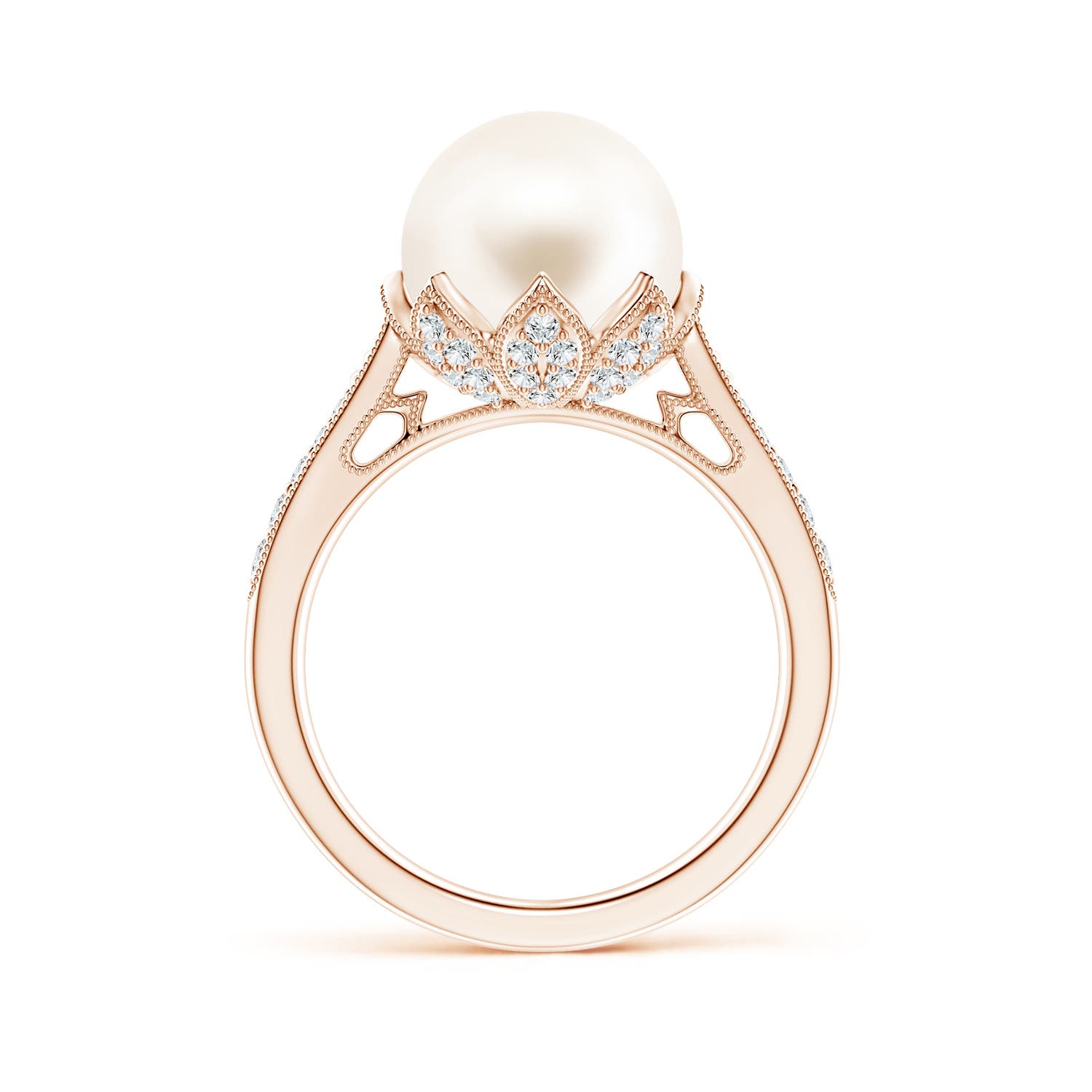 AAA / 7.56 CT / 14 KT Rose Gold