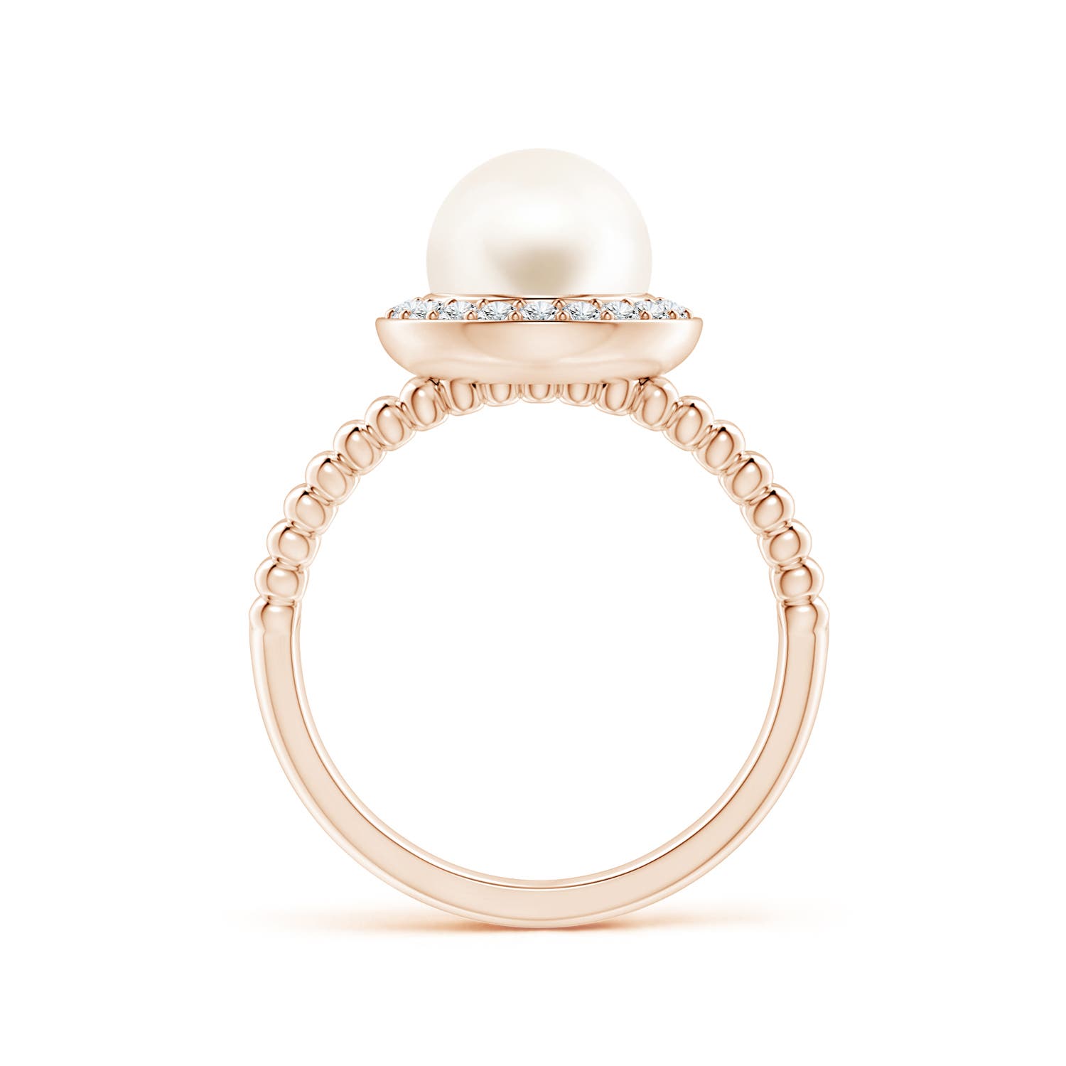 AAA / 3.9 CT / 14 KT Rose Gold