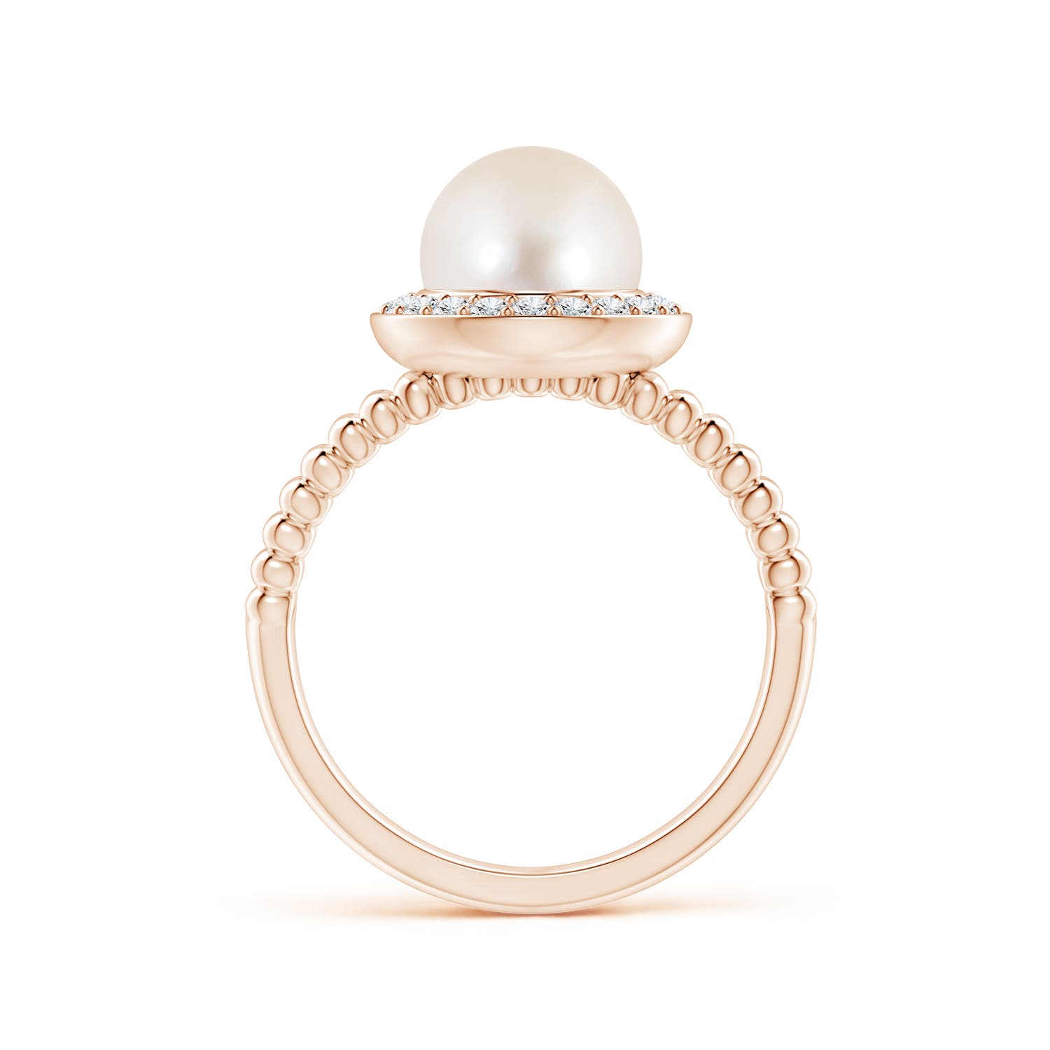 AAAA / 3.9 CT / 14 KT Rose Gold