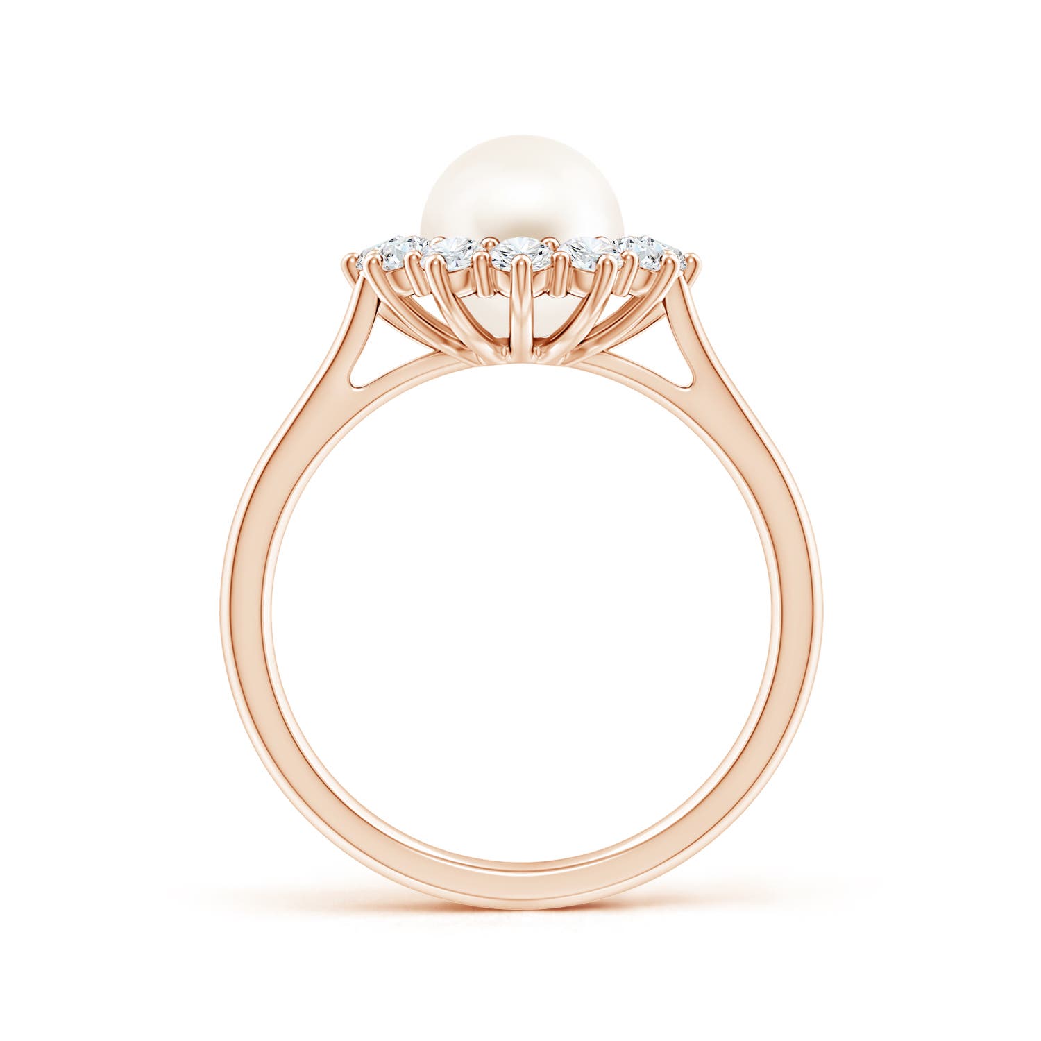 AAA / 3 CT / 14 KT Rose Gold