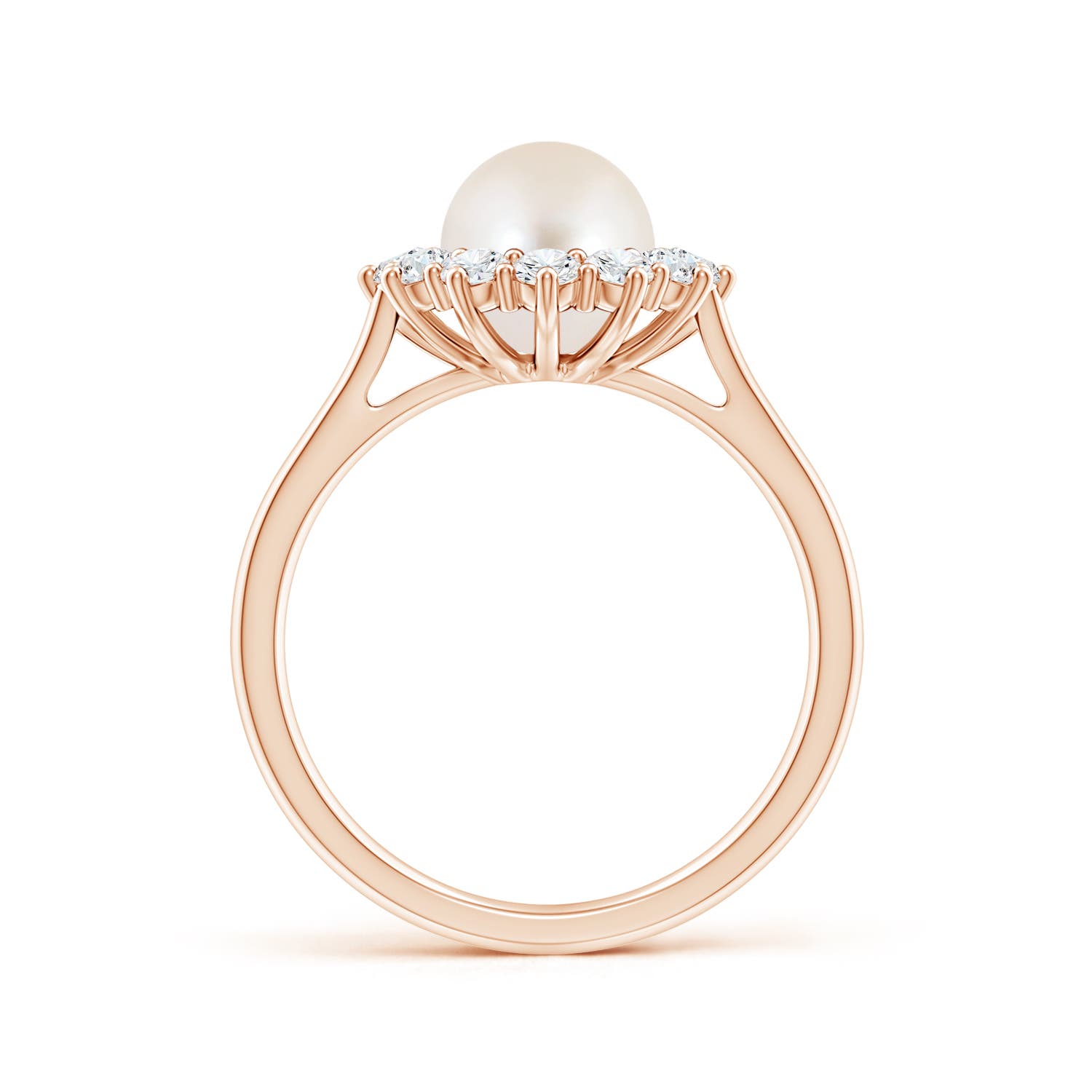 AAAA / 3 CT / 14 KT Rose Gold
