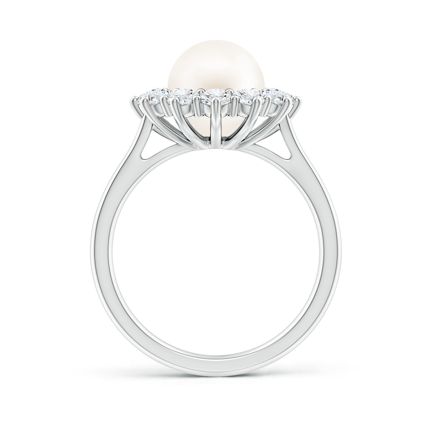 AA / 4.4 CT / 14 KT White Gold