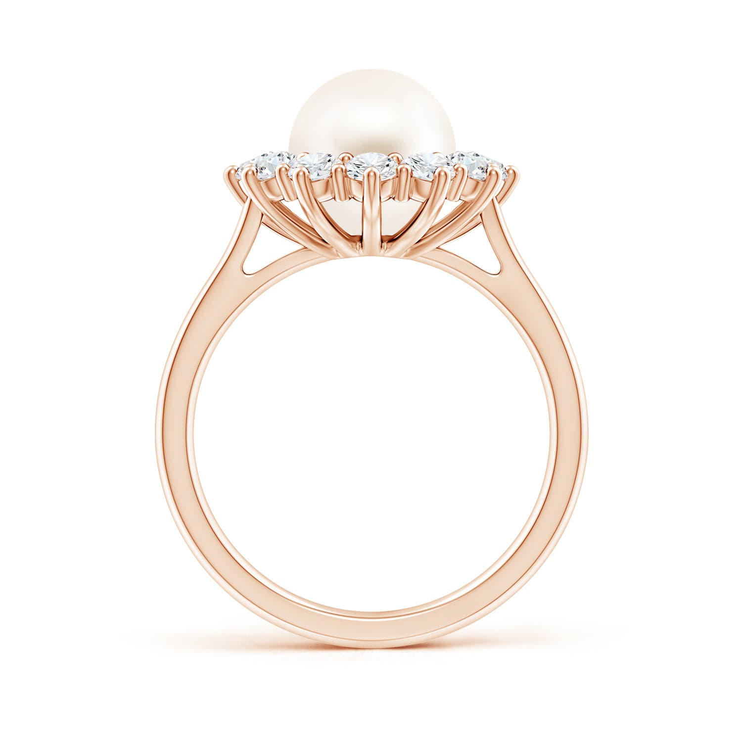 AAA / 4.4 CT / 14 KT Rose Gold