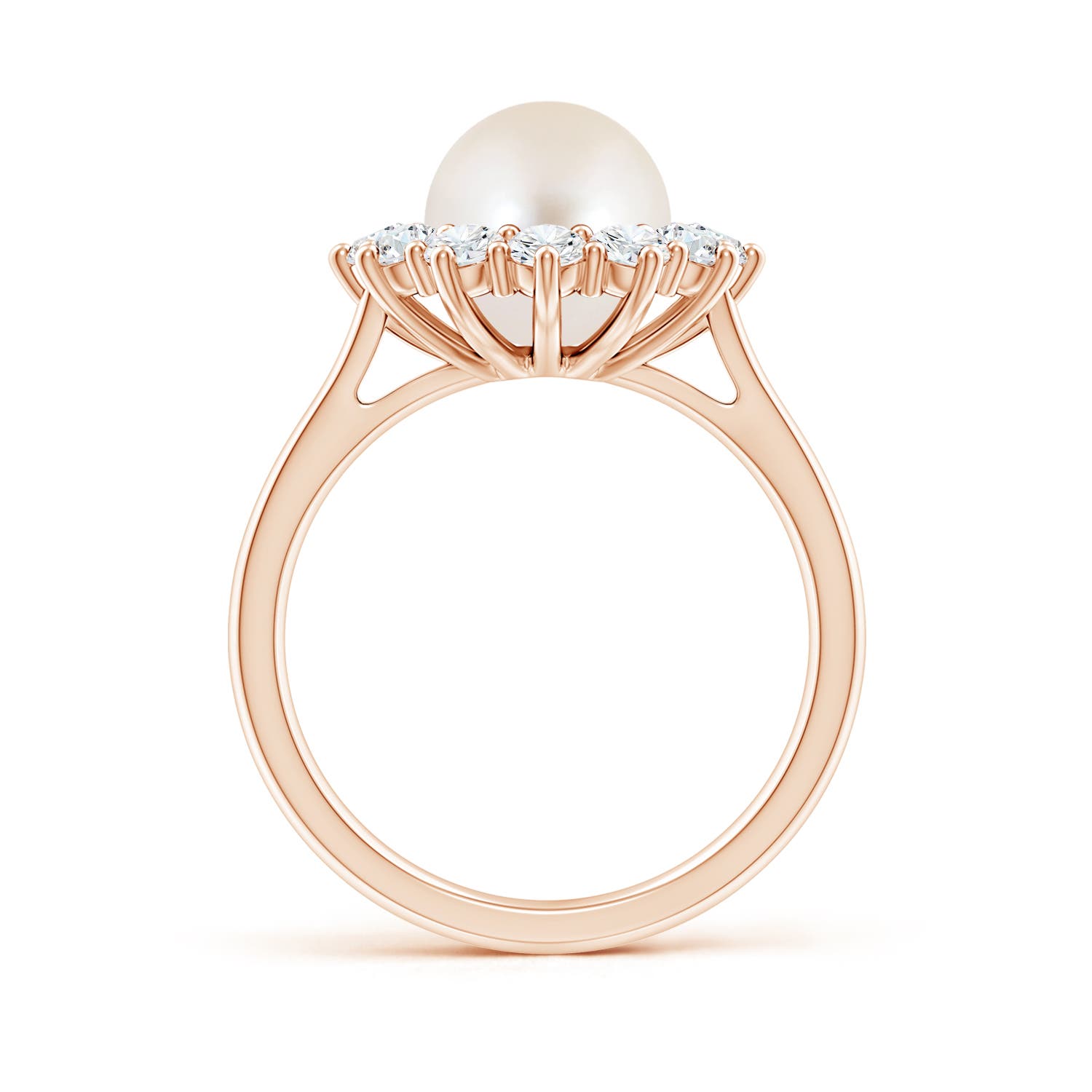 AAAA / 4.4 CT / 14 KT Rose Gold