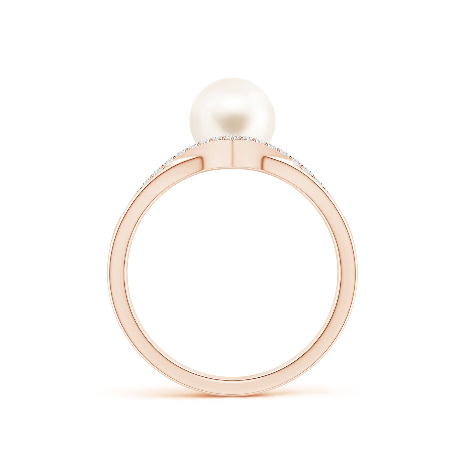 AAA / 2.61 CT / 14 KT Rose Gold