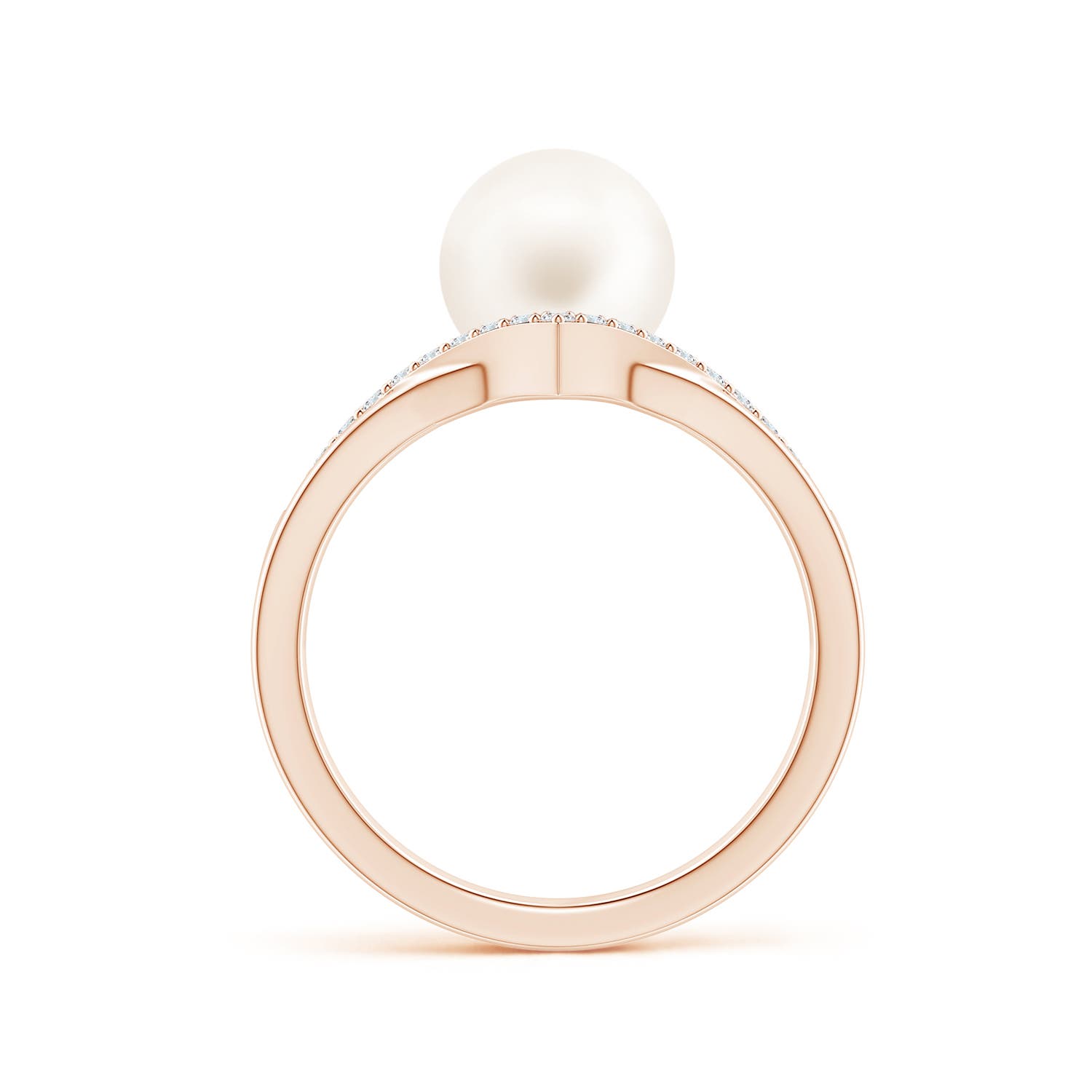 AA / 3.85 CT / 14 KT Rose Gold