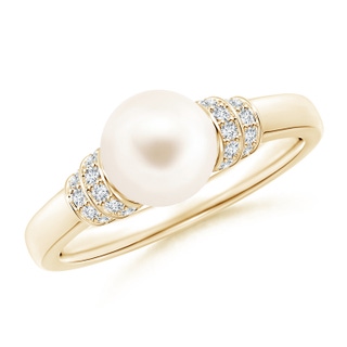 Round AAA Freshwater Cultured Pearl