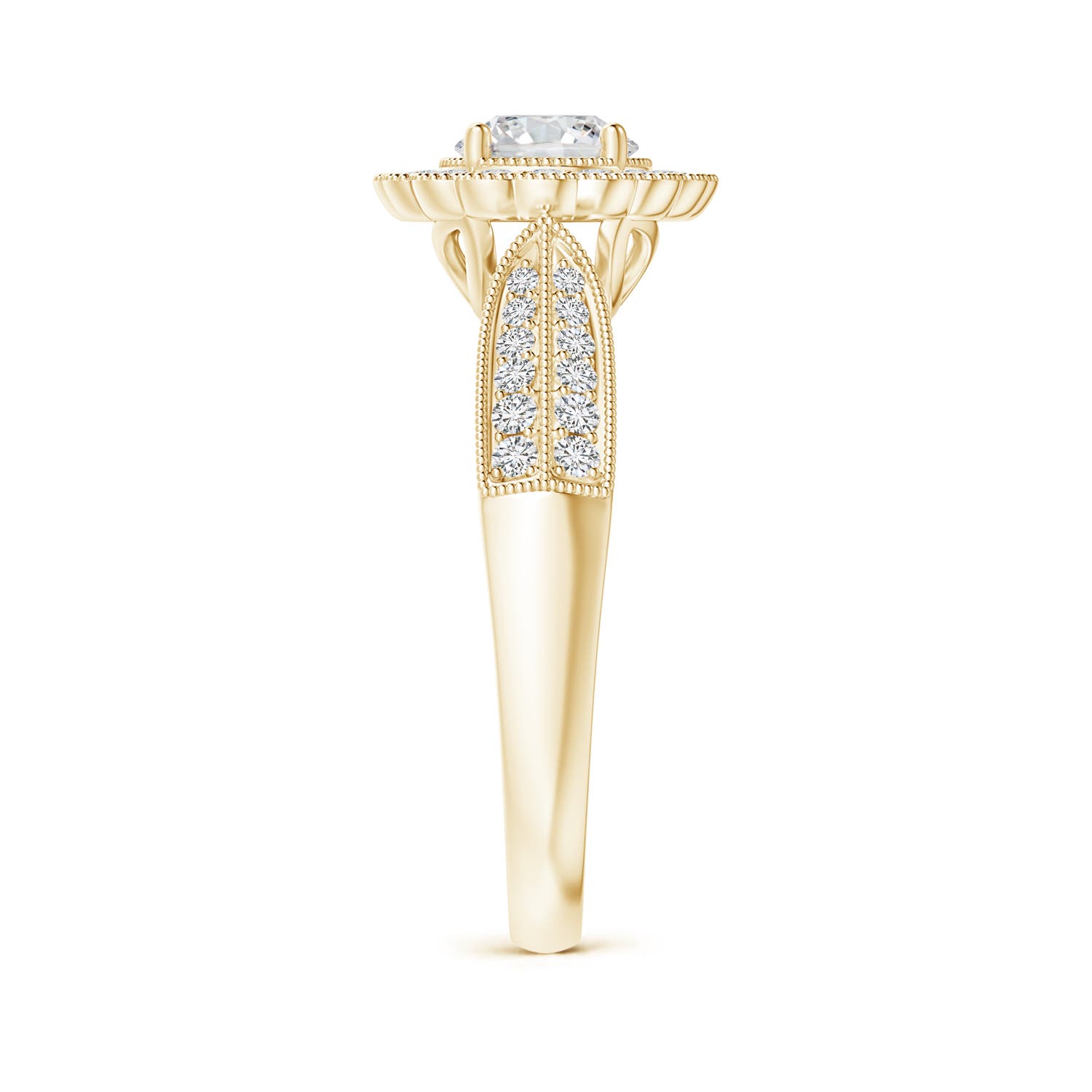 H, SI2 / 1.02 CT / 14 KT Yellow Gold