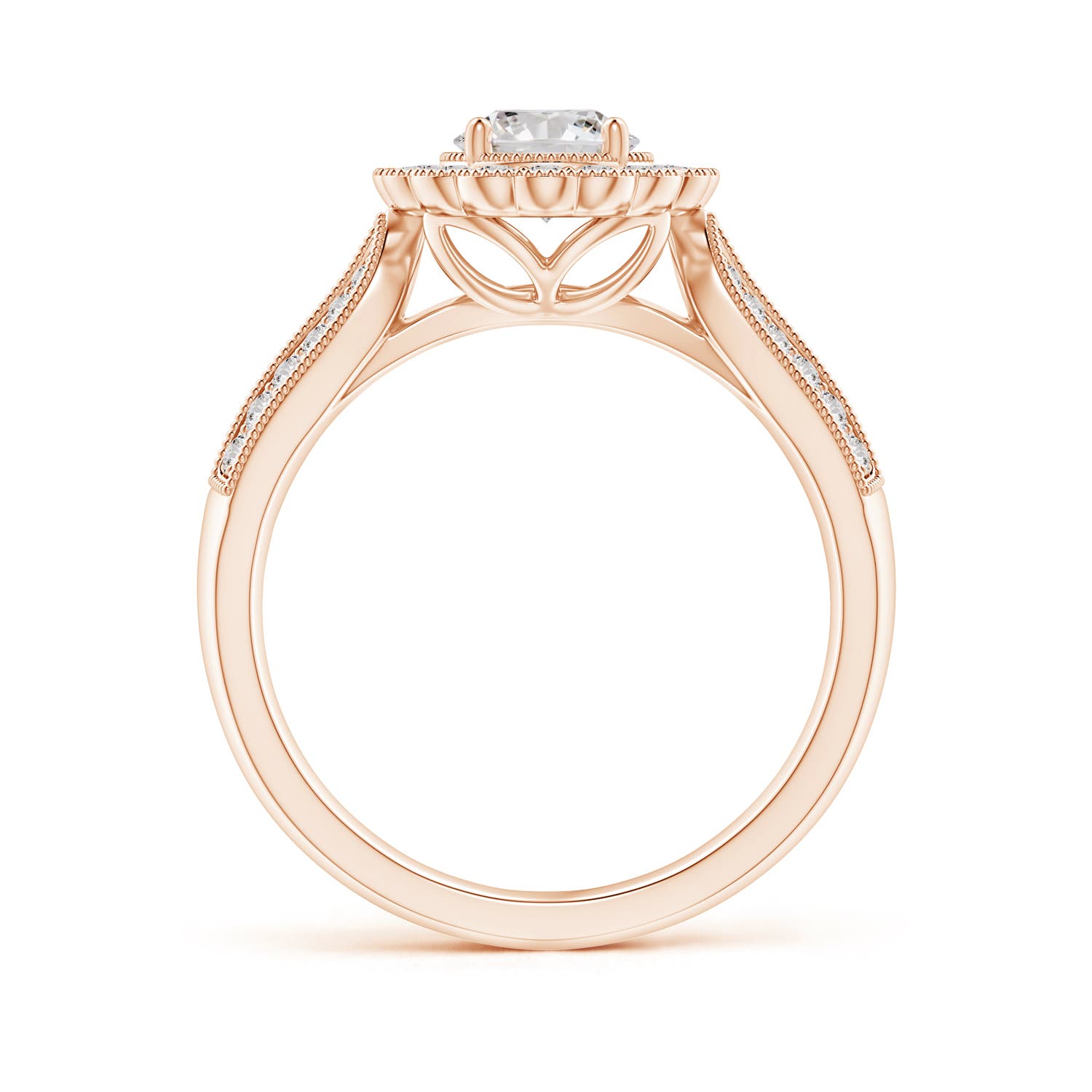 I-J, I1-I2 / 1.02 CT / 14 KT Rose Gold