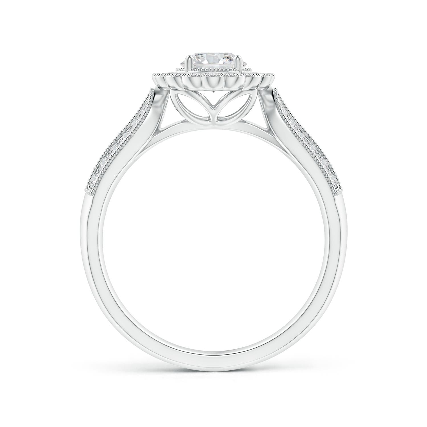 H, SI2 / 0.77 CT / 14 KT White Gold