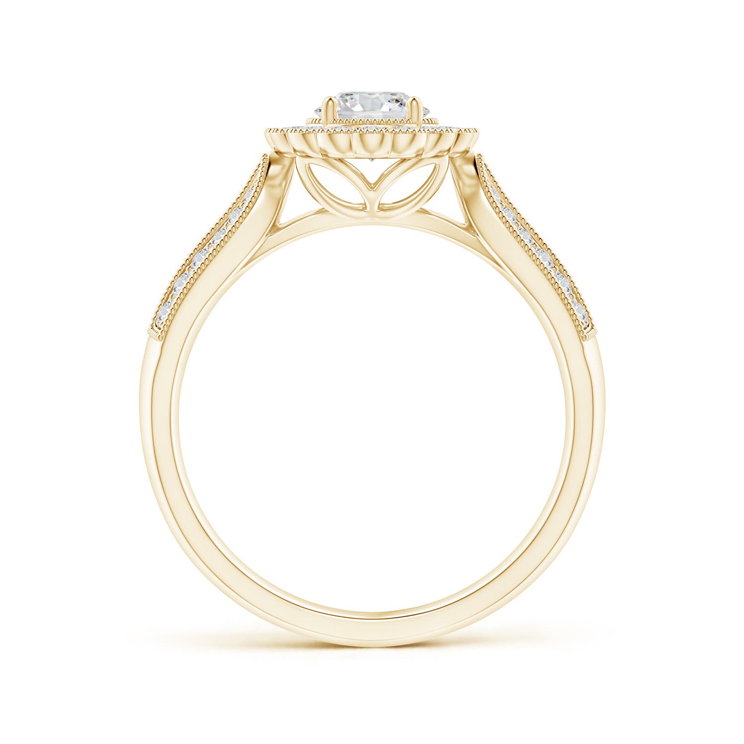 H, SI2 / 0.77 CT / 14 KT Yellow Gold