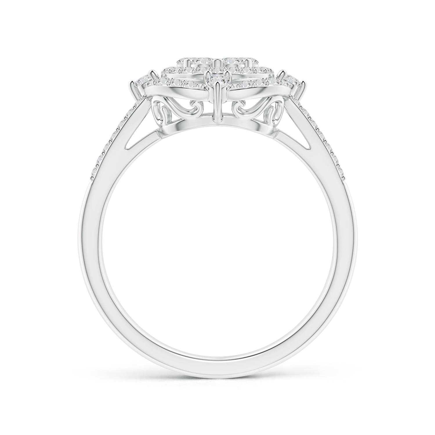 H, SI2 / 0.69 CT / 14 KT White Gold