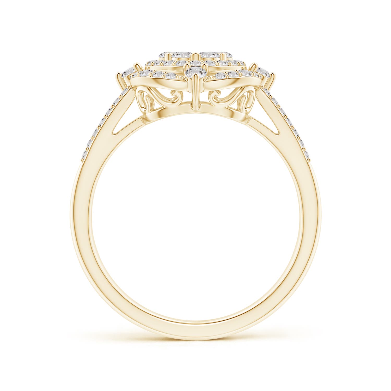 I-J, I1-I2 / 0.69 CT / 14 KT Yellow Gold