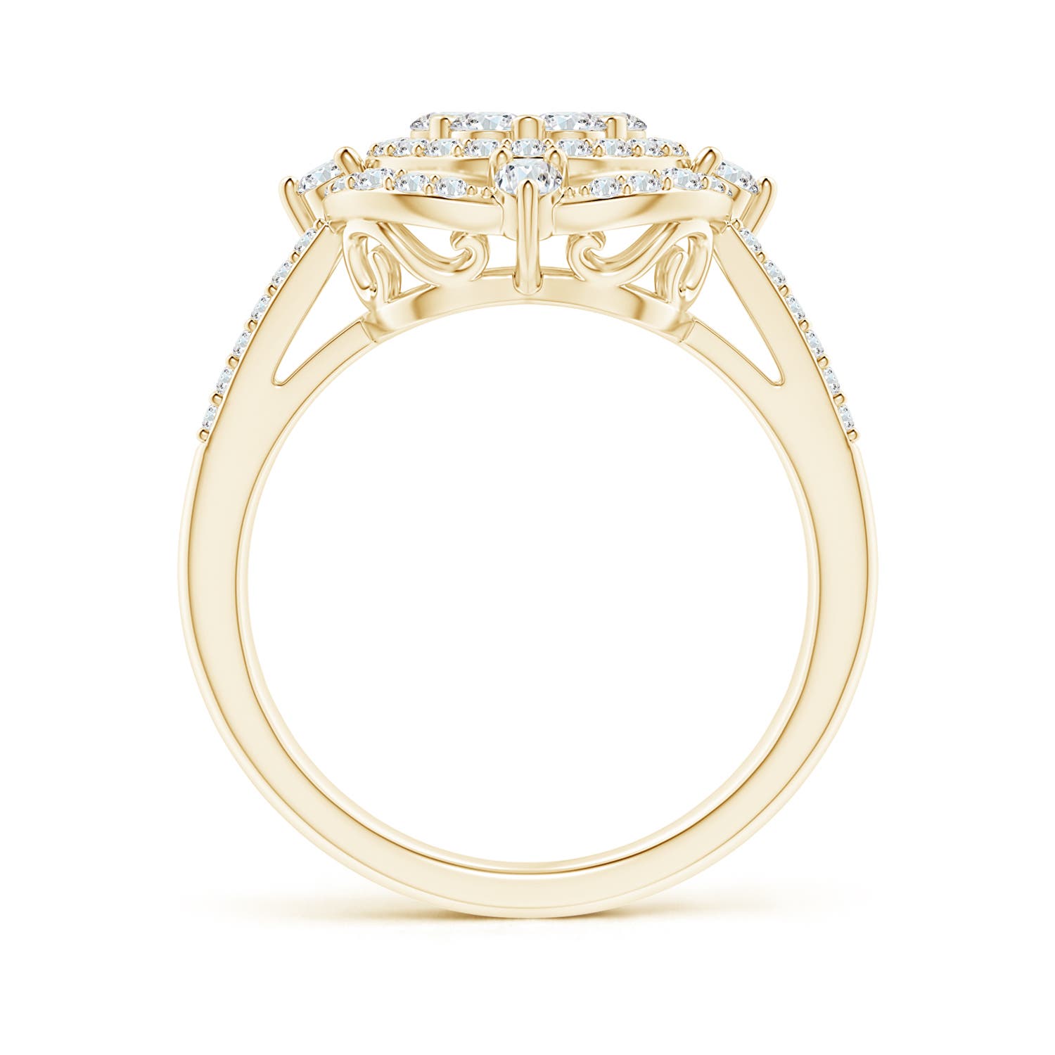 G, VS2 / 1.06 CT / 14 KT Yellow Gold