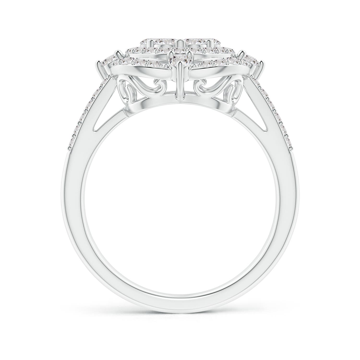 I-J, I1-I2 / 1.06 CT / 14 KT White Gold