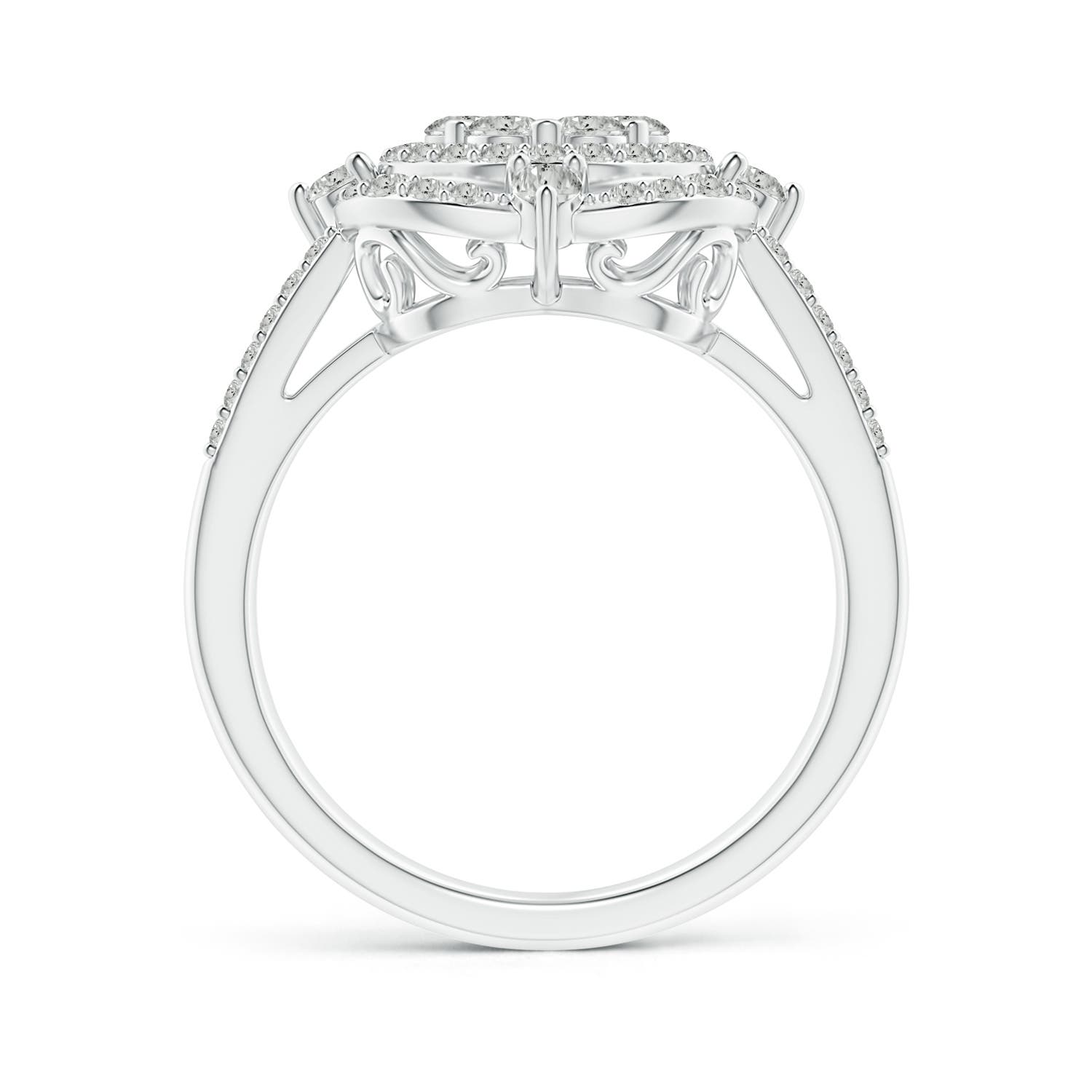 K, I3 / 1.06 CT / 14 KT White Gold