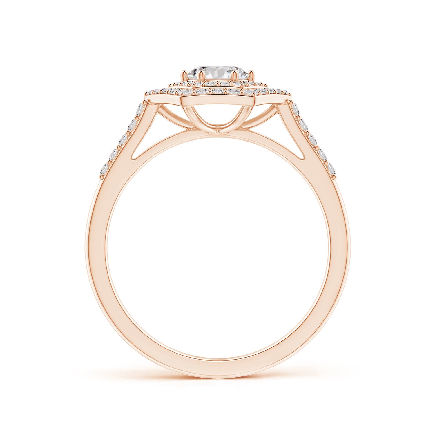 I-J, I1-I2 / 0.74 CT / 14 KT Rose Gold