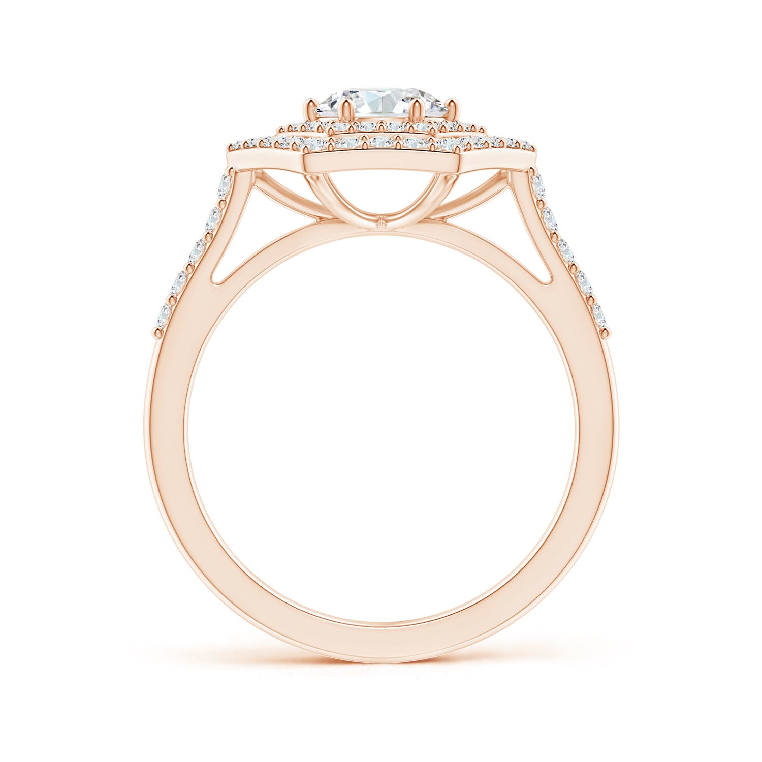 G, VS2 / 1.24 CT / 14 KT Rose Gold