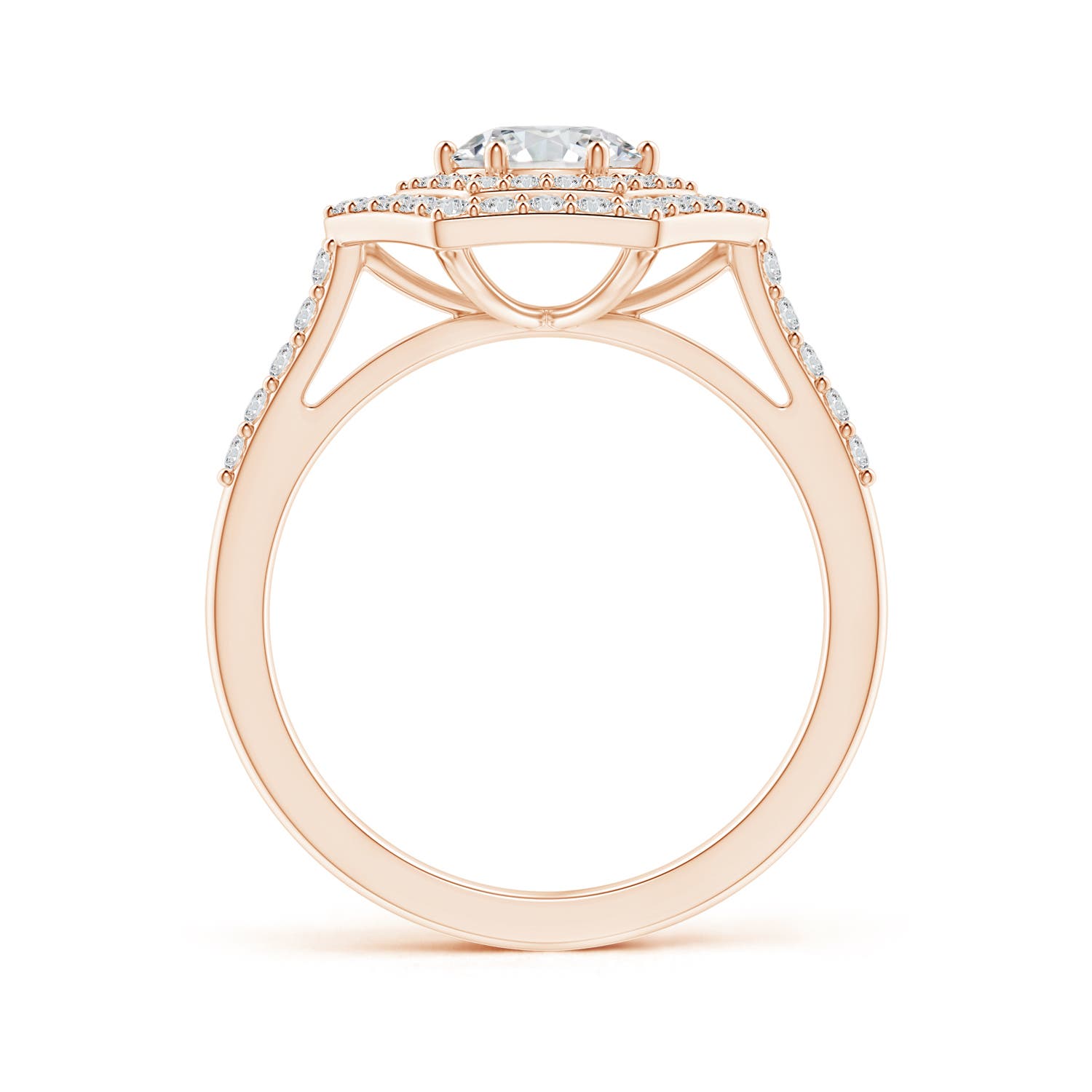 H, SI2 / 1.24 CT / 14 KT Rose Gold