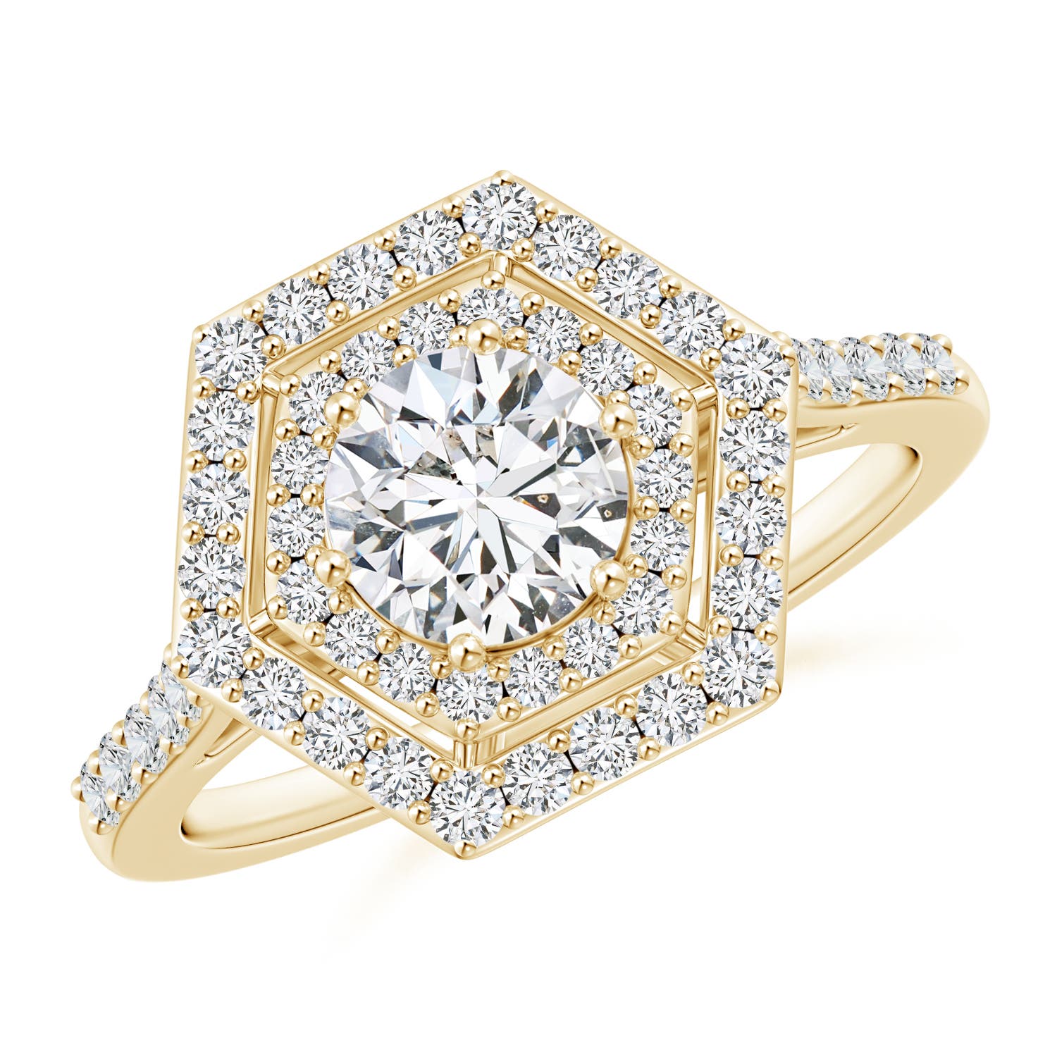 H, SI2 / 1.24 CT / 14 KT Yellow Gold