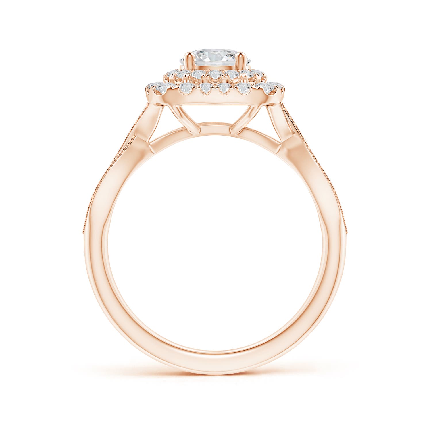 H, SI2 / 1.25 CT / 14 KT Rose Gold