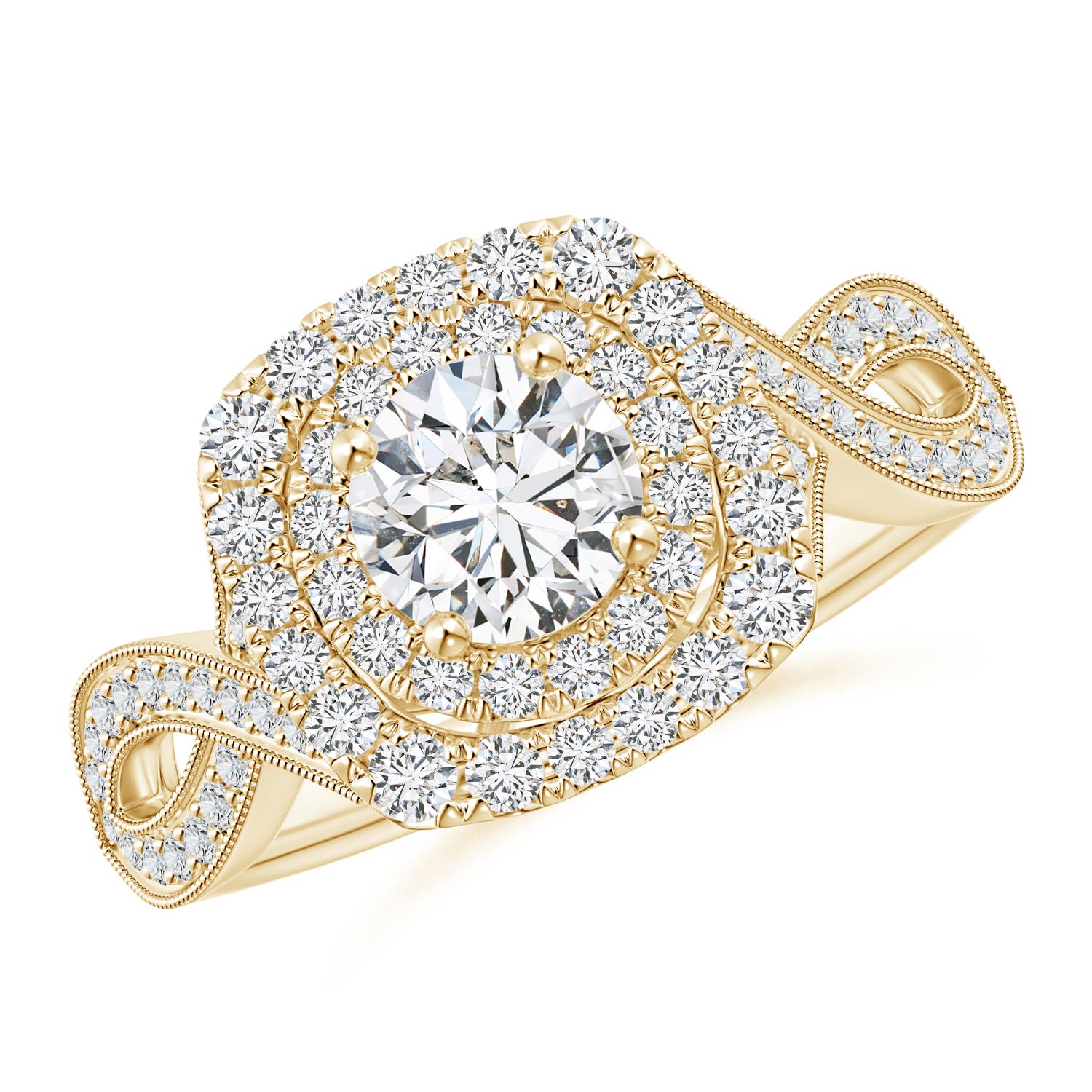 H, SI2 / 1.25 CT / 14 KT Yellow Gold