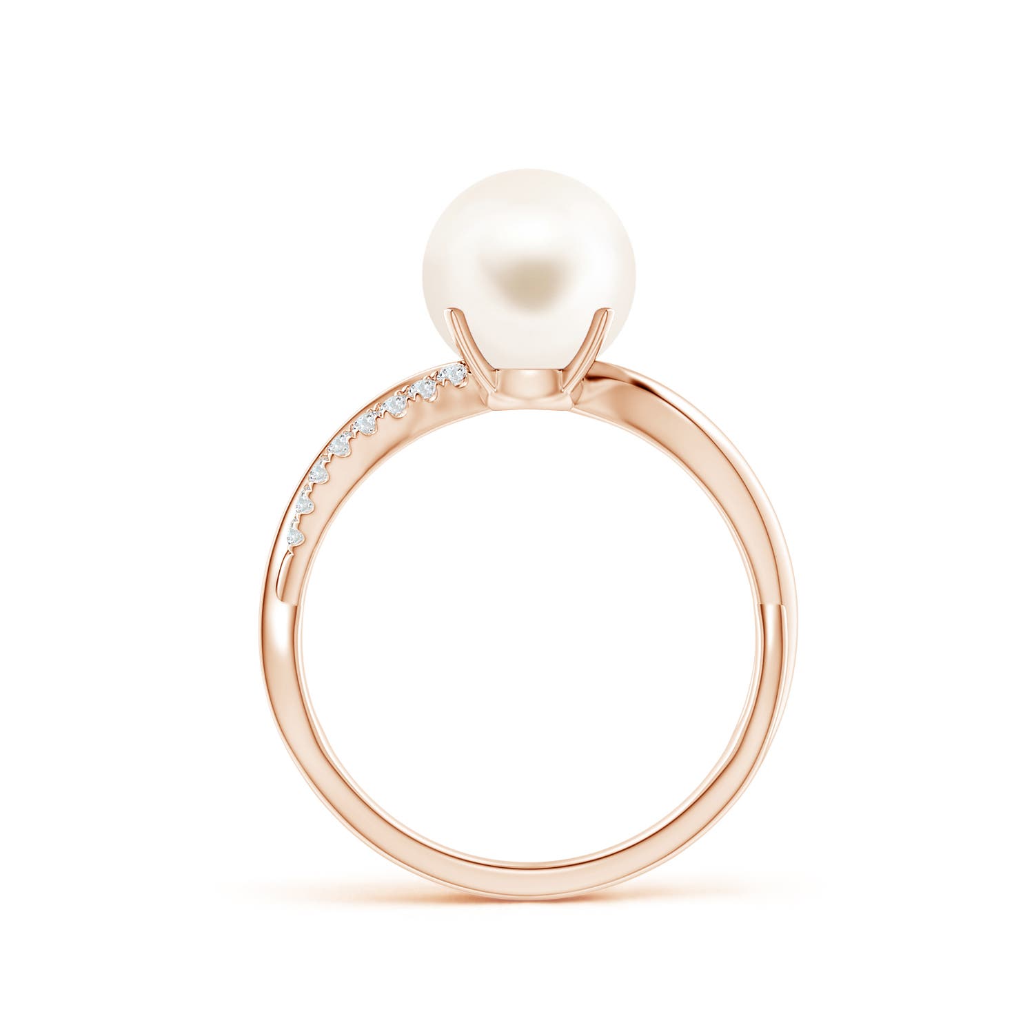 AAA / 3.8 CT / 14 KT Rose Gold