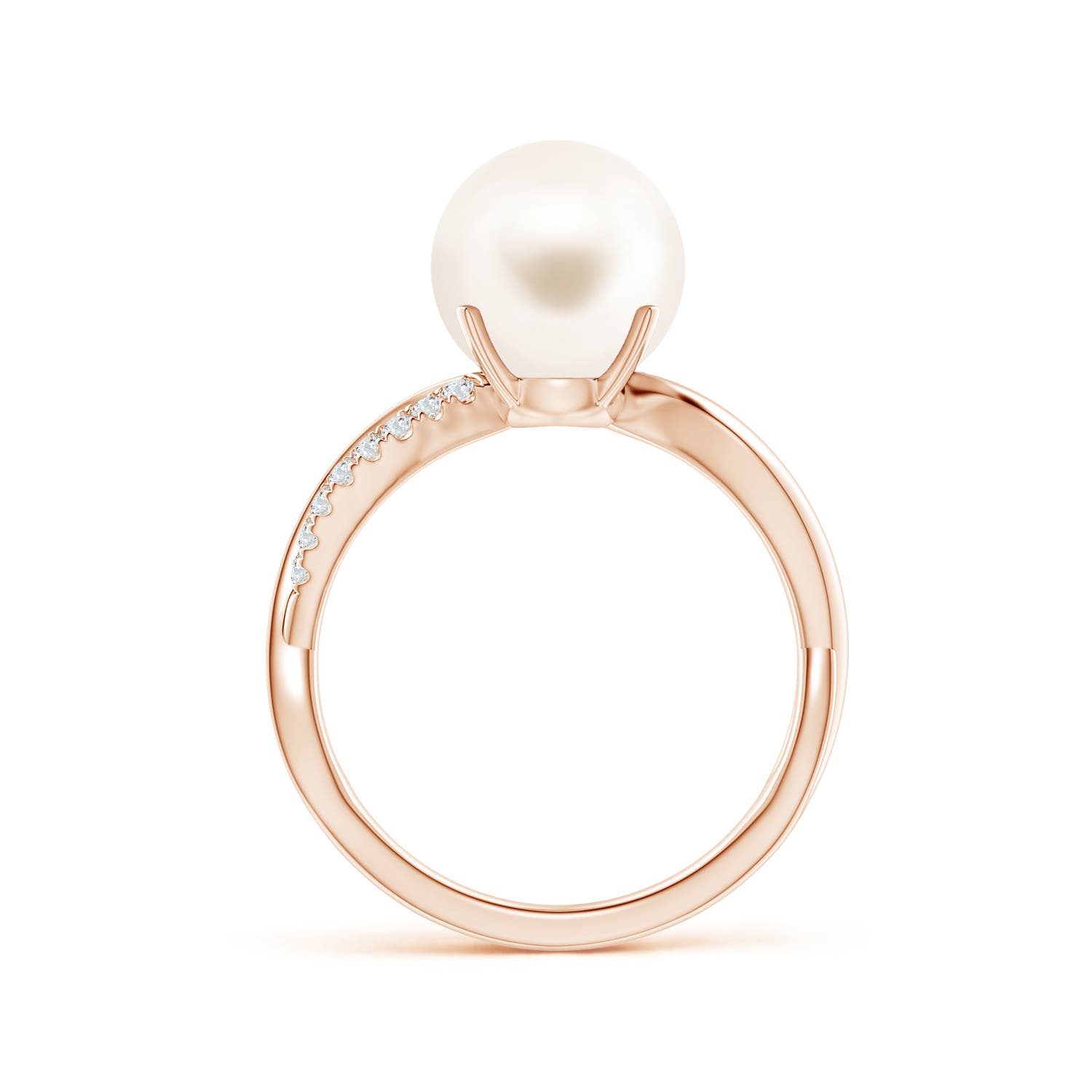 AAA / 5.38 CT / 14 KT Rose Gold