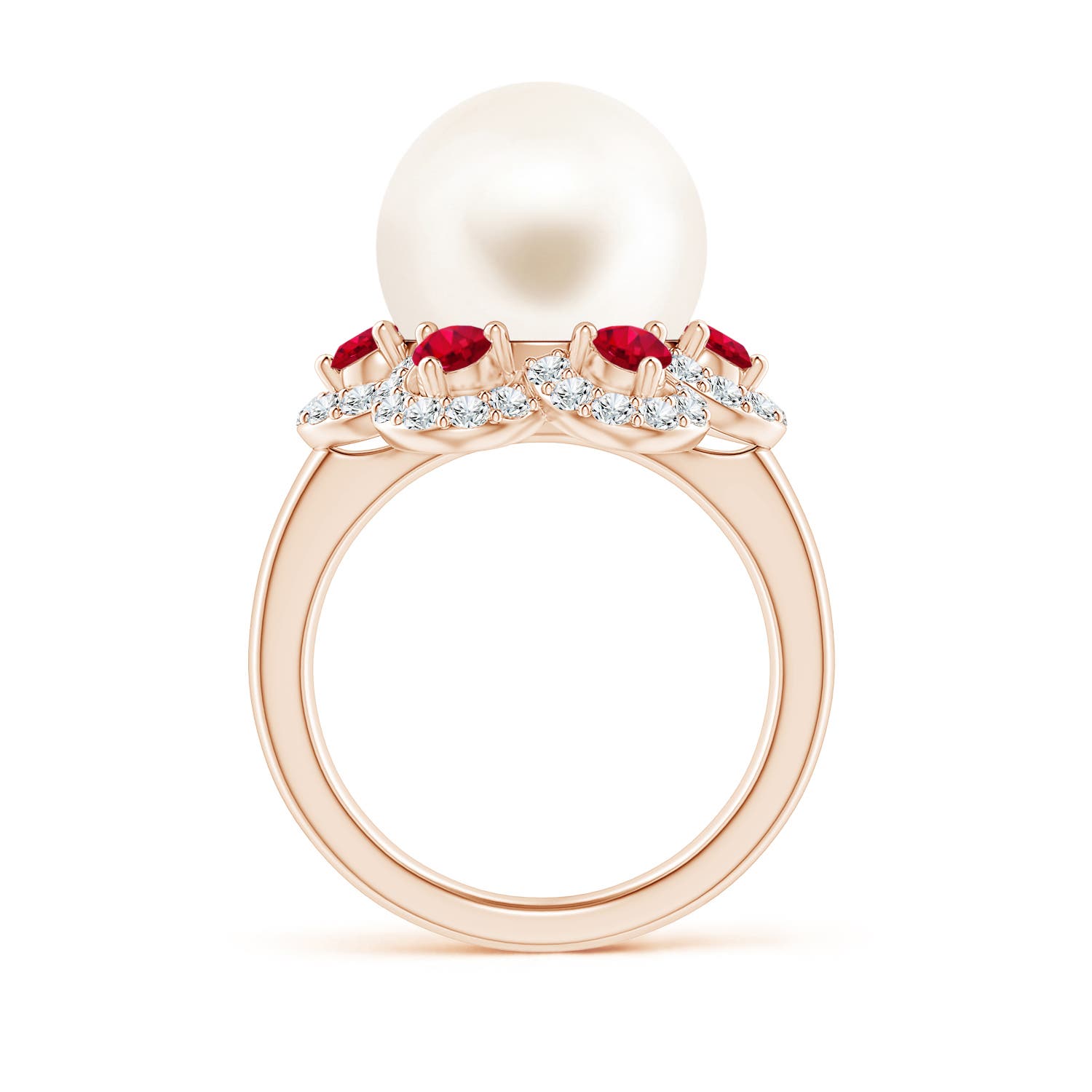 AAA / 13.84 CT / 14 KT Rose Gold