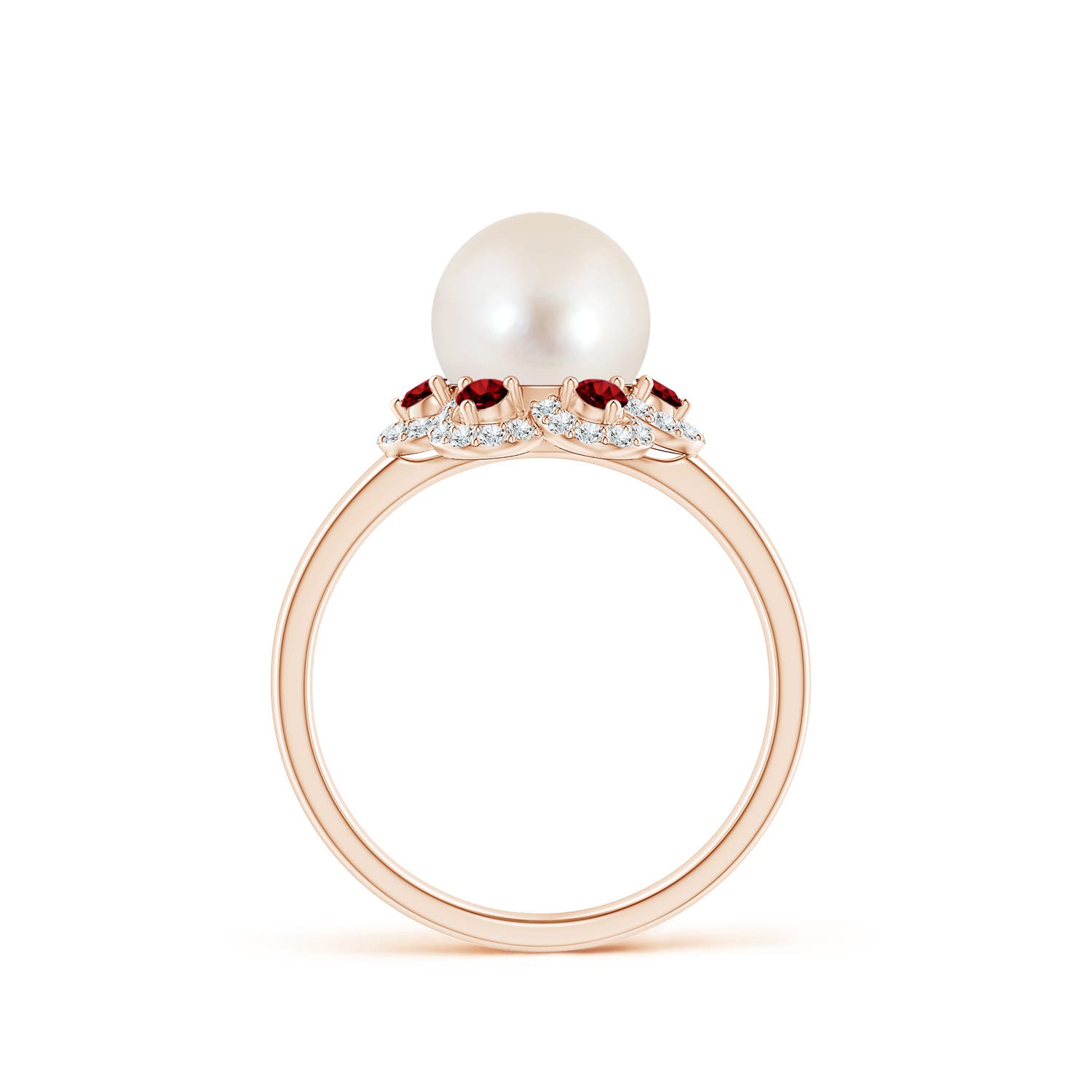 AAAA / 4.25 CT / 14 KT Rose Gold