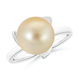 Round AAA Golden South Sea Cultured Pearl
