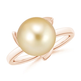 Round AAAA Golden South Sea Cultured Pearl