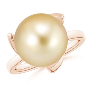 Round AAAA Golden South Sea Cultured Pearl