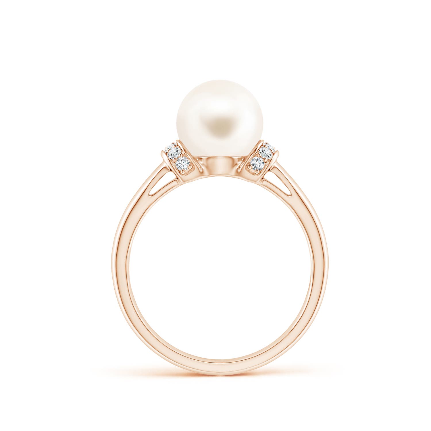 AAA / 3.8 CT / 14 KT Rose Gold