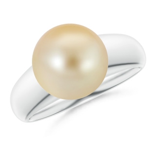 Round AAA Golden South Sea Cultured Pearl