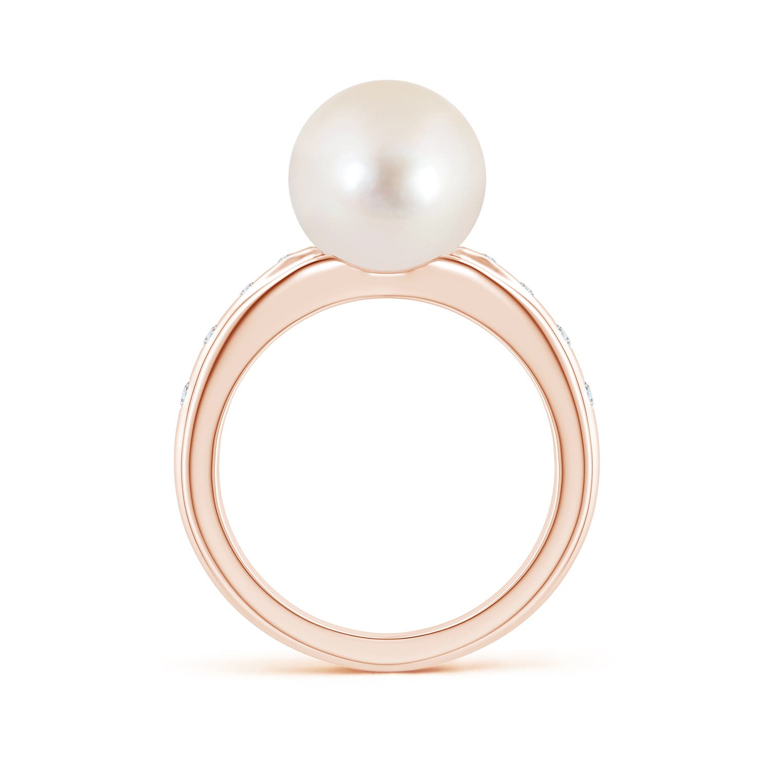 AAAA / 7.34 CT / 14 KT Rose Gold