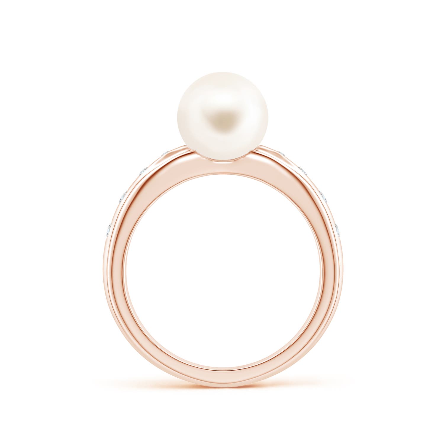 AAA / 3.8 CT / 14 KT Rose Gold