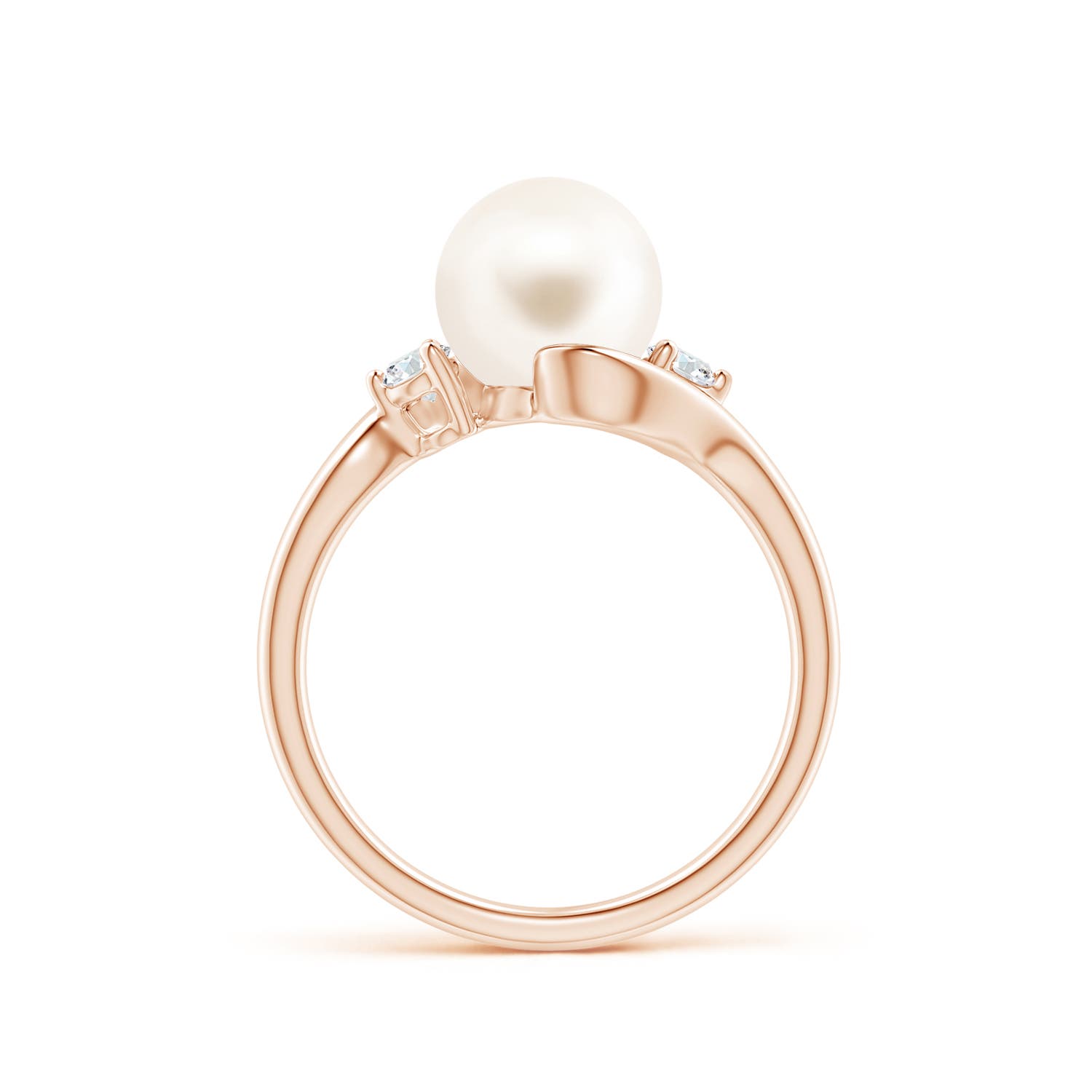 AAA / 3.84 CT / 14 KT Rose Gold