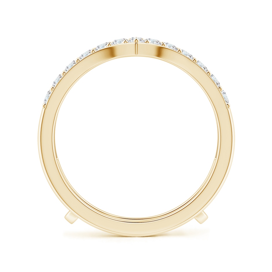 1.9mm GVS2 Diamond Chevron Ring Wrap in Yellow Gold side 199