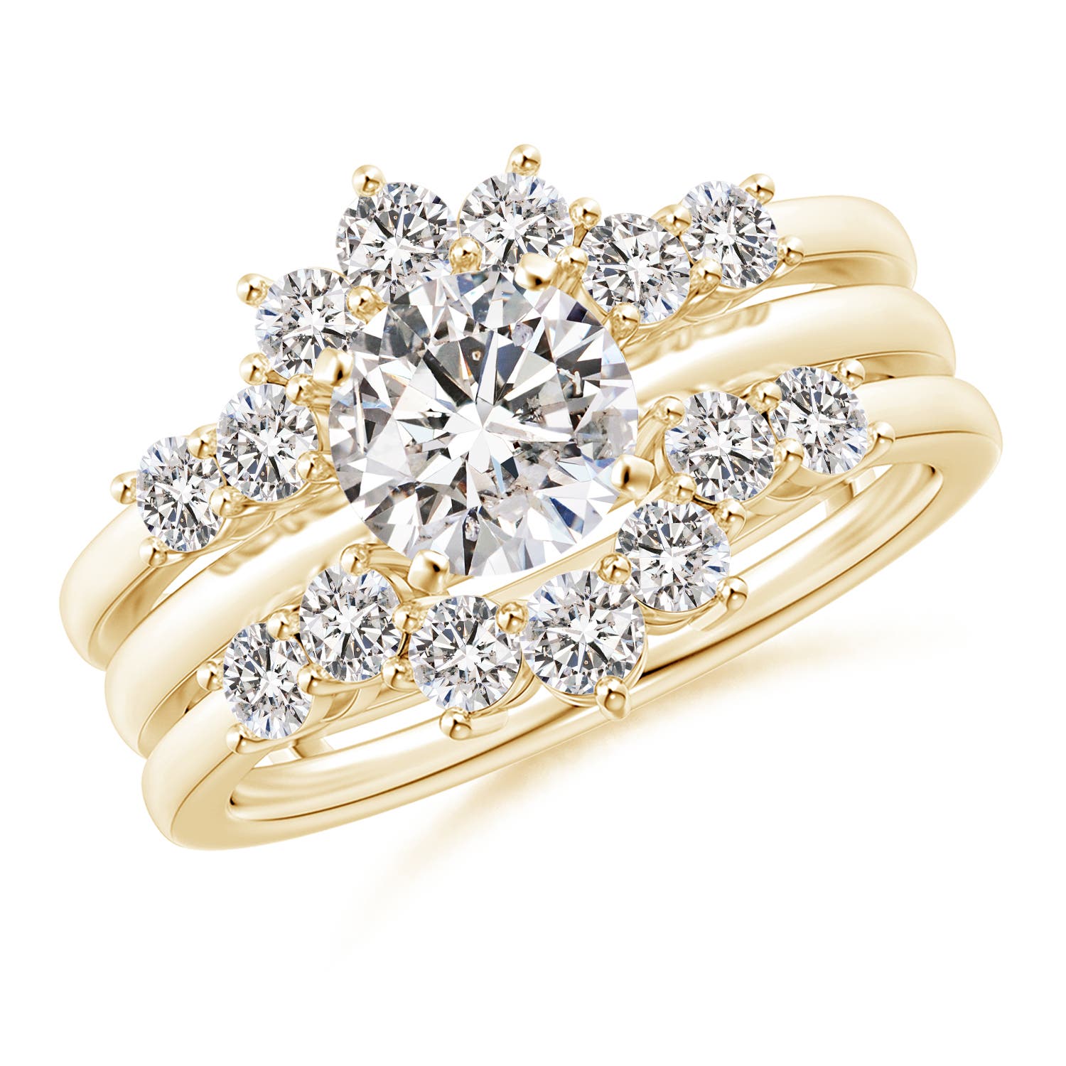 I-J, I1-I2 / 1 CT / 14 KT Yellow Gold