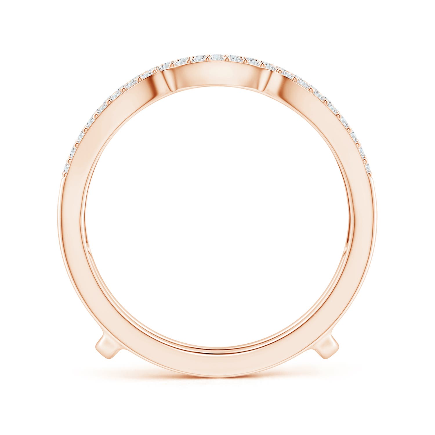 G, VS2 / 0.39 CT / 14 KT Rose Gold