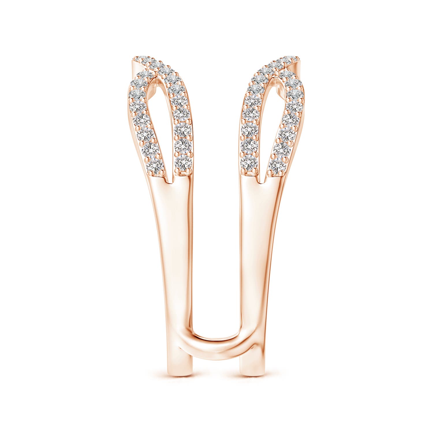 I-J, I1-I2 / 0.39 CT / 14 KT Rose Gold