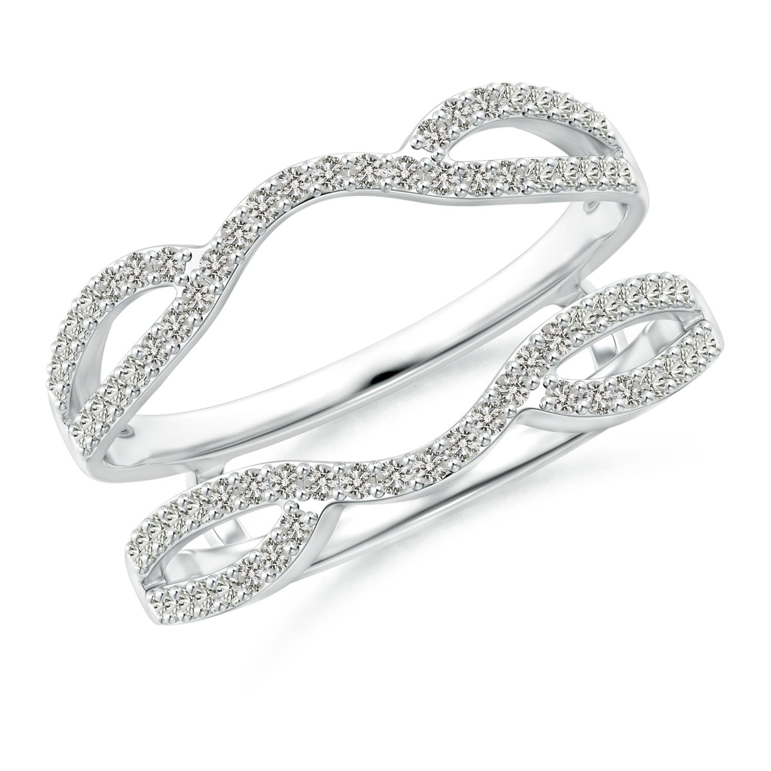 K, I3 / 0.39 CT / 14 KT White Gold