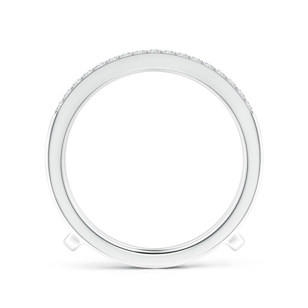 1.2mm GVS2 Double Band Prong-Set Diamond Ring Wrap in White Gold - side 199