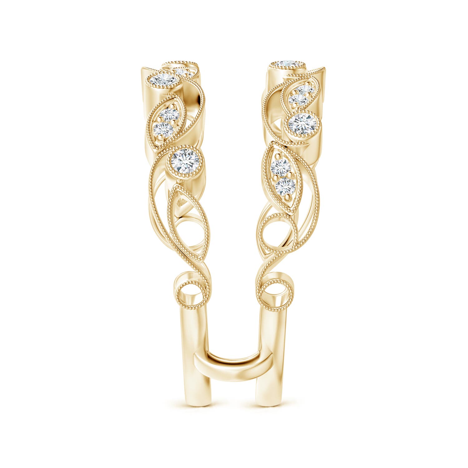 G, VS2 / 0.21 CT / 14 KT Yellow Gold