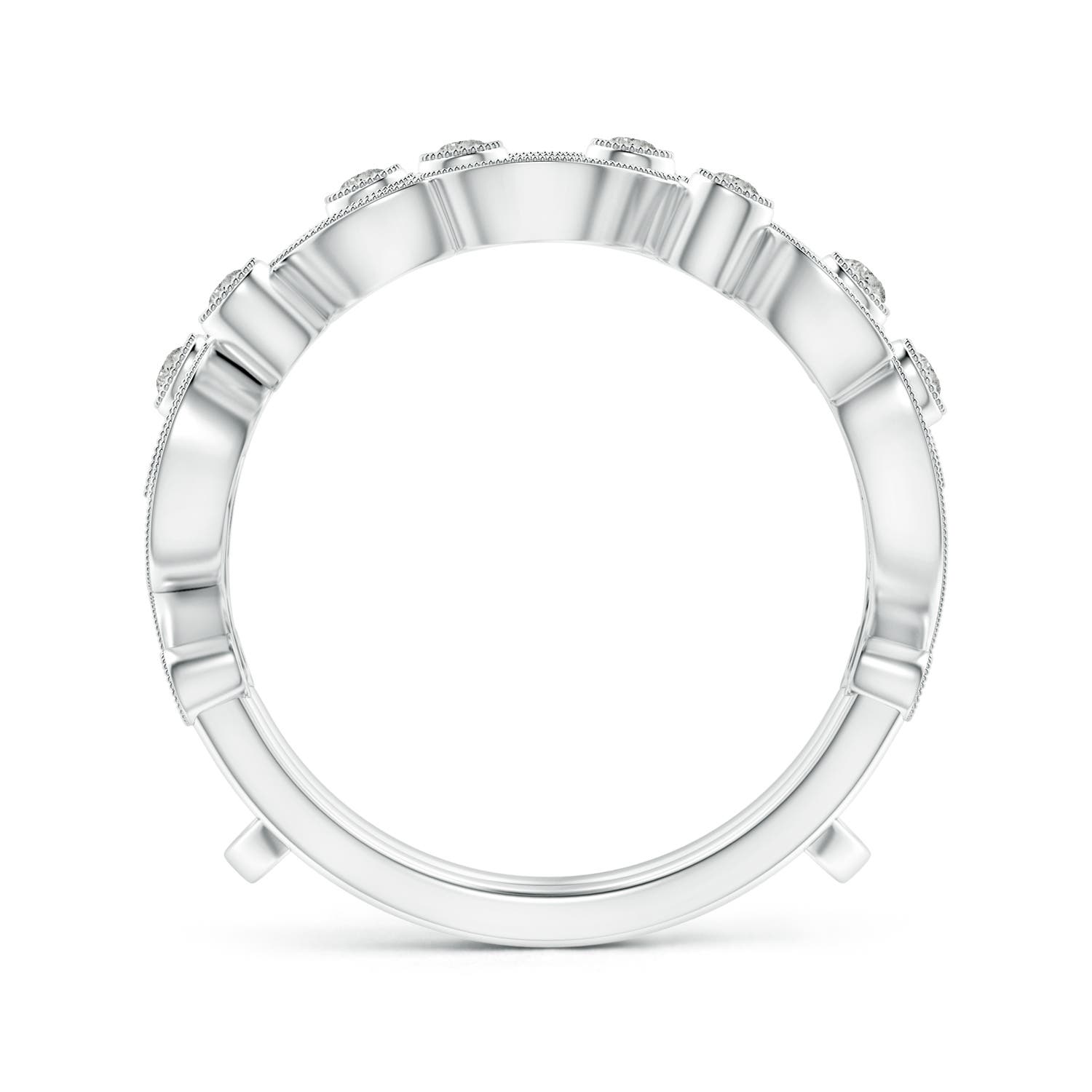 K, I3 / 0.21 CT / 14 KT White Gold