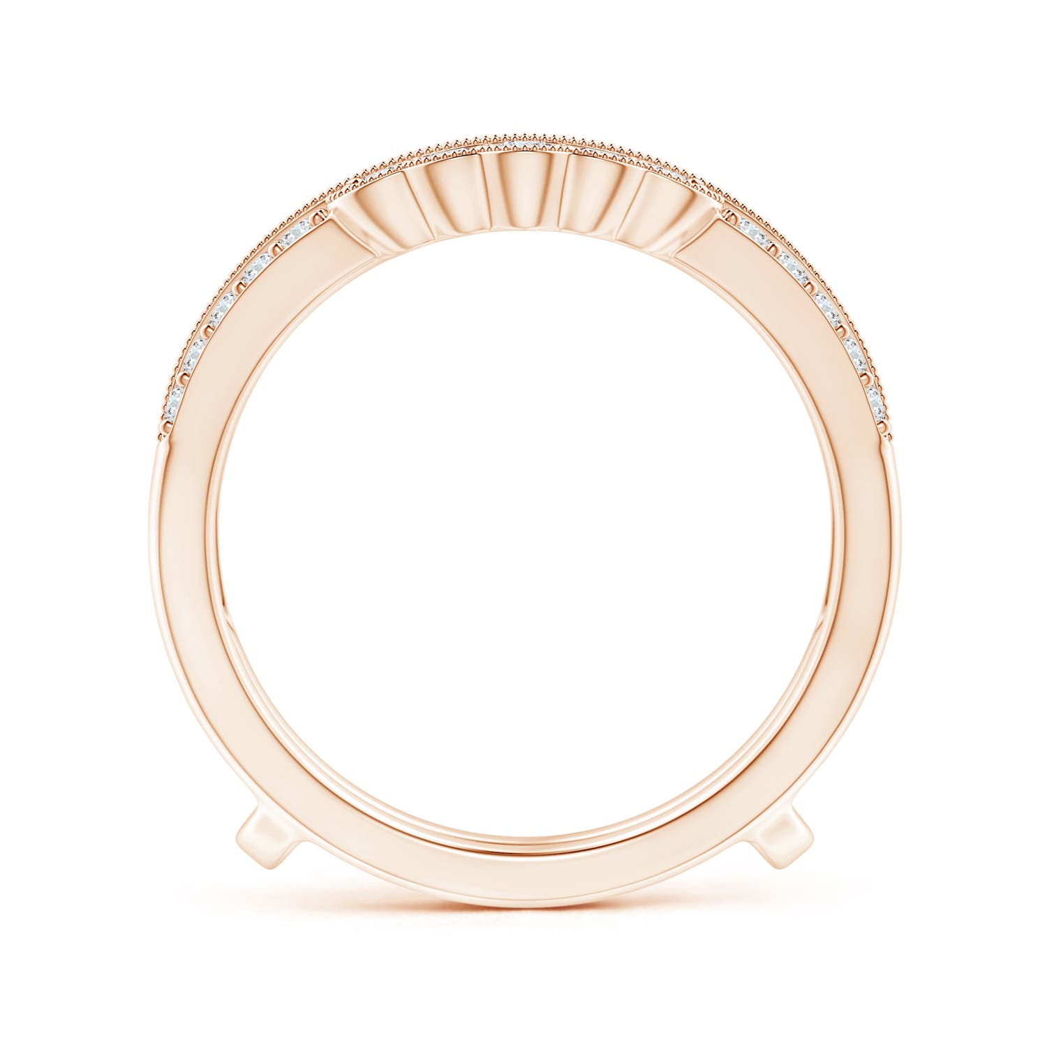 G, VS2 / 0.49 CT / 14 KT Rose Gold