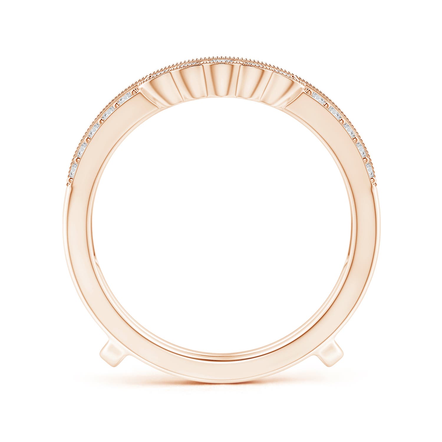 H, SI2 / 0.49 CT / 14 KT Rose Gold